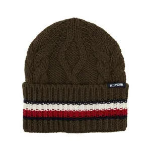 Шапка с добавлением шерсти Tommy Hilfiger, хаки