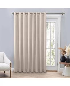 Штора для патио с люверсами на подкладке из травы, ширина 110 дюймов x длина 84 дюйма Ricardo, бежевый