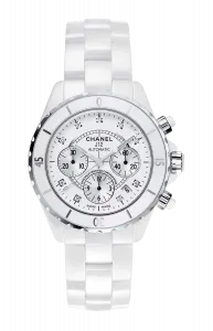 Часы blanche chronograph indici diamanti Chanel