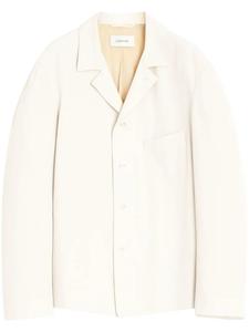 Куртка-рубашка строгого кроя LEMAIRE, нейтральный