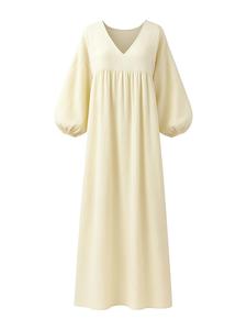 Elara Платье в бежевом цвете