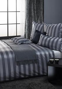 Curt Bauer Mako парчовое постельное белье из дамасской ткани, 2 шт. чехол ок. 155/220 + чехол на подушку 80/80 см 2044-1067 Como стальной серый