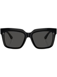 Солнцезащитные очки в квадратной оправе с логотипом Burberry Eyewear, черный