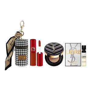 Новая помада в клетку houndstooth подарочная коробка матовое стойкое покрытие 1966/B20/NM выбранный набор SAINT LAURENT