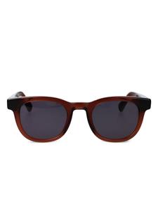 Mykita round-frame солнцезащитные очки, красный