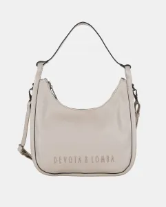 Большая сумка-тоут с двойной ручкой Devota & Lomba, серо-коричневый