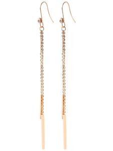 Adeliás Женские серьги - серьги-подвески из нержавеющей стали в золотом исполнении