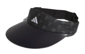 Adidas Женская черная шапка от солнца из полиэстера, Black