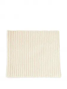 Шарф в рубчик Bompard, бежевый