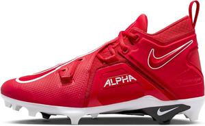 Футбольные бутсы Nike Men's Alpha Menace Pro 3, University Red/Bright Crimson/Summit White/White