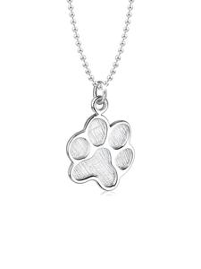 Elli Колье из серебра 925 пробы: собака, лапка из серебра