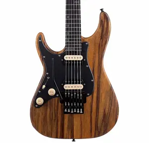 Электрогитара Schecter SVSS Exotic FR для левшей - Черный Лимба