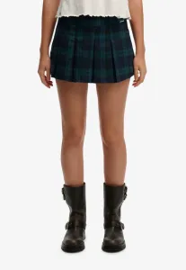 Юбка-Шорты а-силуэта Superdry & Co, Navy Green Check