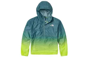 THE NORTH FACE Водонепроницаемая ветрозащитная солнцезащитная одежда женская сине-зеленая, Blue Green