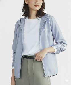 Женская толстовка CONVERSE с защитой от УФ-излучения, эластичная, водоотталкивающая, влагостойкая, легкая, с защитой от ультрафиолета.