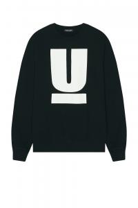 Свитер с круглым вырезом Undercover, черный