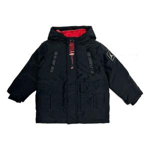 Куртка зимние теплые парка пуховик Air Jordan, черный