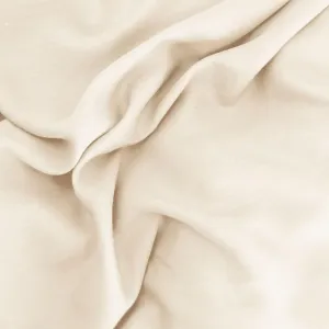 Простыня на резинке Kayori Emma, кремовая, 180x200 см, 100% хлопок-сатин, высота матраса до 35 см Three Lilies B.V.