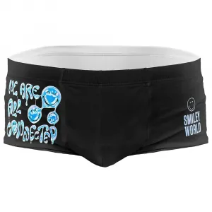 Плавки Otso Smiley World Connected, черный