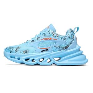 King Jinmai Блейд Сникерсы Лоу-Топ Чанки Мужские Ледяной Синий, цвет Ice Blue