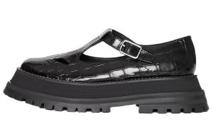 Туфли женские Burberry на высокой подошве, черный