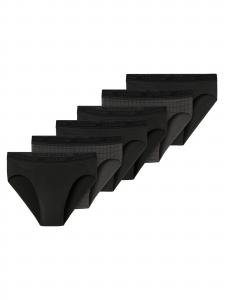 Uncover by SCHIESSER Трусики 'Cotton' в черном цвете