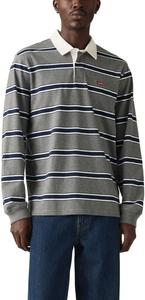 Мужская классическая рубашка для регби с длинным рукавом Levi's, (New) Ryker Stripe Heather
