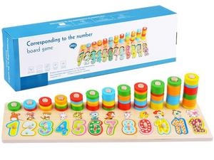 Цветная Деревянная Пазл С Цифрами Inna marka