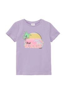 Футболка s.Oliver Shirt, сиреневый