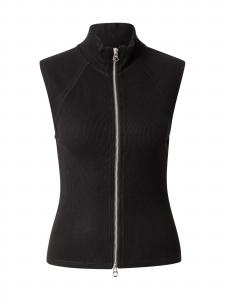 WEEKDAY Жилет 'Ila' в черном цвете