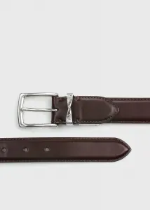 Кожаный ремень с логотипом Twisted Loop