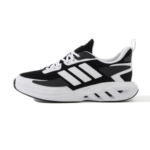 Adidas Кроссовки Low Top Casual Running Shoes Unisex Black White