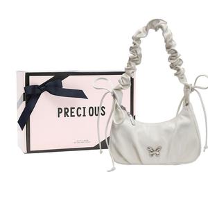 DCLOUD Кроссбод сумка через плечо женская, Ecru Box