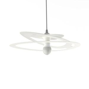 Подвесной светильник Lumicom Dilate, 40x40x40 см, белый