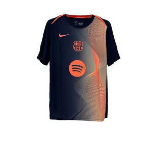 Футболка для разминки Fc Barcelona Academy Pro Third Men's Dri FIT Nike, черный