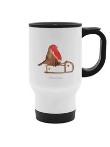 Mr. & Mrs. Panda Термос, кружка, сани Робина, без слов, в белом цвете