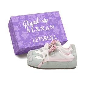 Низкие повседневные туфли женские Alxnan, Green+Box