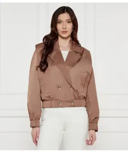 Бомбер Loose fit Liu Jo Sport, коричневый