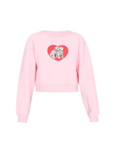 MyMo Женская толстовка светло-розового цвета