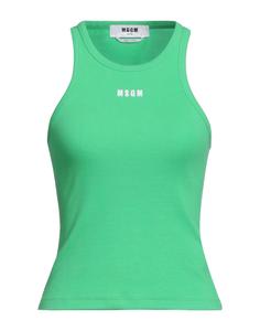 Майка Msgm, светло-зеленый