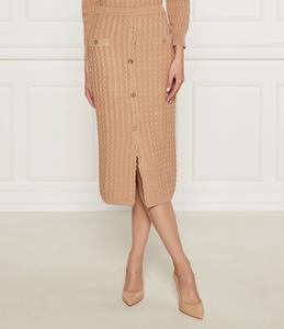 Юбка TWINSET, бежевый