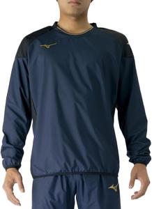 Футболка Mizuno P2ME7070 Piste для футбола, темно-синий