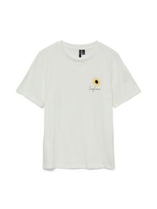 VERO MODA Футболка в белом цвете