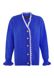 Толстовка faina Strickjacke, синий