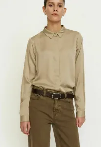 Блузка джедда на пуговицах Soft Rebels, Greige