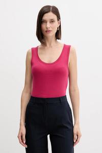 Хлопковый топ United Colors Of Benetton, розовый