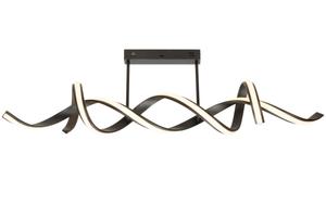 Novel Потолочный светодиодный светильник, черный, степень защиты IP20