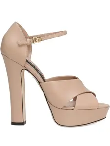 Босоножки на платформе DOLCE & GABBANA, нейтральный