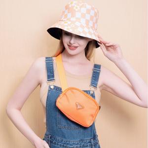 Сплошная поясная сумка через плечо FASHNZFAB, оранжевый