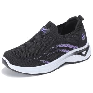 TAIHEYUAN Амортизирующие нескользящие дышащие низкие повседневные кроссовки унисекс женские черные, цвет Women's Black